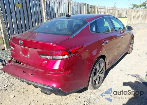 2019 Kia Optima S из США, поврежденный, VIN 5XXGT4L37KG375341